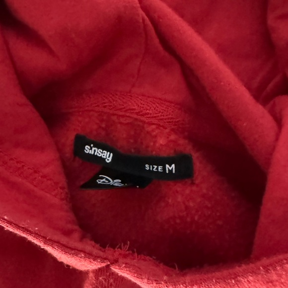 Mickey Mouse red hoodie women’s size M - Picture 3 of 4